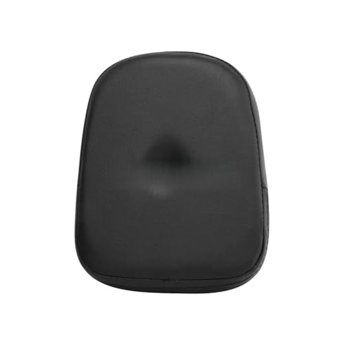 Coussin de dossier moto universel noir pour chopper et cruiser
