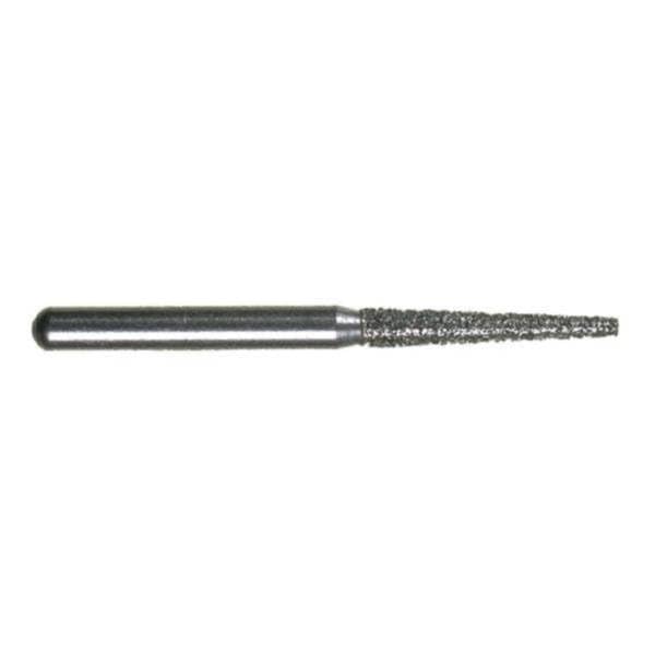 Spring Health 701.9M-25PK FG #701.9 (847.014) Flat End Taper Medium Grit Diamond Burs 25/Pk