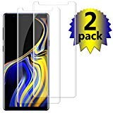 [2Pack] Galaxy Note 9 Screen Protector[Case Friendly][Anti-Bubble][HD Clear] Tempered Glass Screen Protector Compatible with Samsung Galaxy Note9