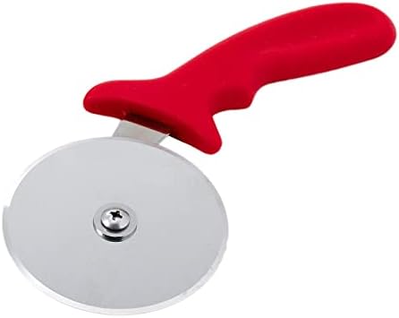 5"inch Commercial Heavy Duty Stainless Steel Black Pizza Cutter Wheel Slicer (Green)