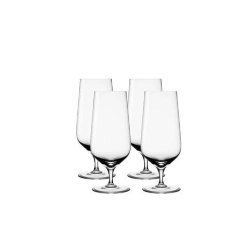 Spiegelau Capri Biergläser 4er Set - Hochwertige Biergläser aus Kristallglas, klar & spülmaschinenfest