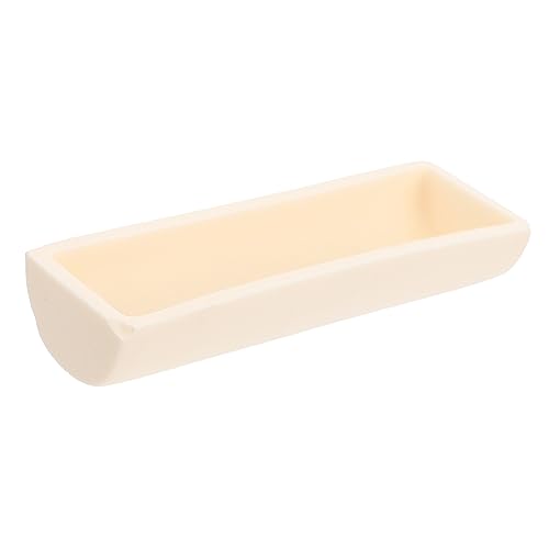 MUSISALY Lab Tube Furnace Crucible Semicircle Alumina Boat Non-Porous for Evaporation Corundum Ark Excellent Craftsmanship