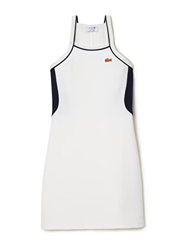 Lacoste-Robe femme-EF5626-00, Blanc, 36