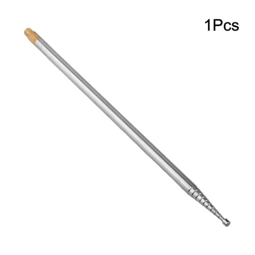 Alanmoship Antenne fouet 25 m pour radio à ondes courtes PAC-12 JPC-7, design télescopique en acier inoxydable 304 avec vis d'interface de 10 mm, utilisation de communication extérieure portable (1 – vue 5