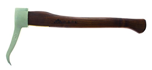 Stubai 674201NRM - Pico forestal, imitación acero, mango latón, 650 g