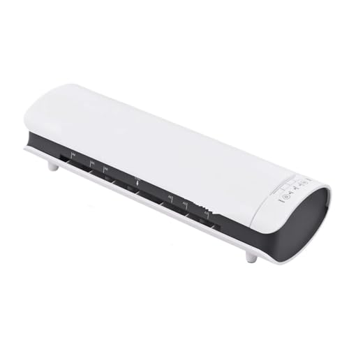 Máquina laminadora de escritorio SL988, tamaño A4, laminación en frío y caliente for uso a largo plazo Para la oficina, la escuela
