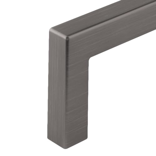 Image of Richelieu | Lambton 6 5 /16-inch (160 mm) Antique Nickel Cabinet Pull Handle