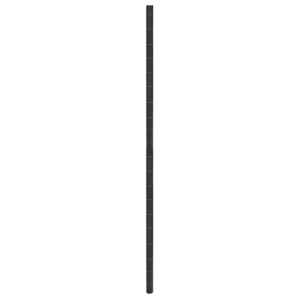 Unkrautvlies Gartenvlies Schwarz 4 x 25 m, 60 g m² PP Geotextil Bodenabdeckung für Beetweg Terrassen Rasenpflege Unkrautschutz