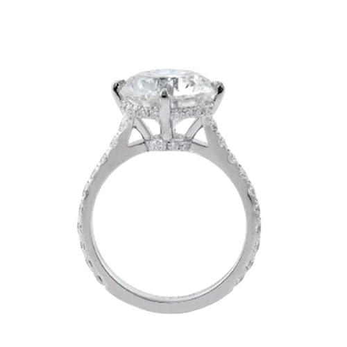 Alliance moissanite en argent massif, le cadeau d'anniversaire idéal avec pierre d'avril femme