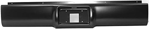 Evan Fischer Rear Roll Pan Compatible with 1988-1998 GMC C1500, K1500, C2500 and C3500 Steel, Primed, With license plate provision, with Light Holes and Mounting Bracket(s)