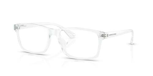 Image of Armani Exchange mens Ax3083u Universal Fit Rectangular Prescription Eyewear Frames