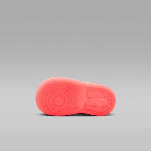 Jordan 1 Mid SE Baby/Toddler Shoes (HJ5959-206, Desert/Pale Ivory/Fusion Red)2