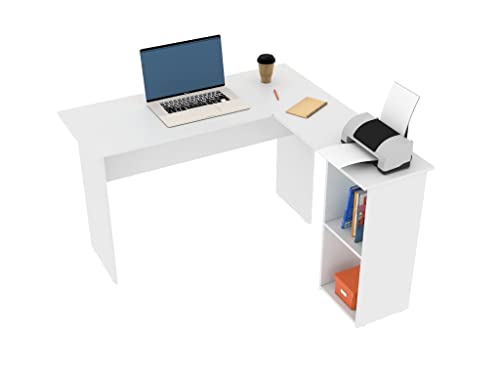 Listado y reviews de Escritorio esquinero blanco que Puedes comprar On-line. 1