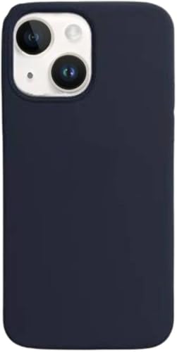 Image of Premium Liquid Silicone Case for iPhone 11 - Slim Full Body Protective Back Cover with Soft Microfiber Lining, Anti-Slip Grip Scratch Resistant Phone Case(Navy Blue)