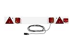 RING 4 ft Trailer Board With 4 m Cable Length & Rear Fog Lamp - Ensures Safe Towing of Trailers & Cycle Racks