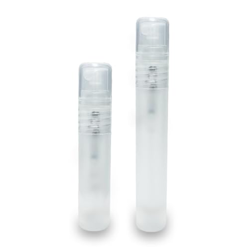YAMYONE スプレーボトル 霧吹き ミスト 5ml+8ml 化粧品小分け容器 漏れ防止 mini 詰め替えボトル 化粧ボトル 小分けボトル 香水 アトマイザー アルコール対応 携帯用 日常用 出張用 旅行用 透明の商品画像（Amazon）