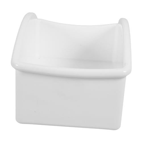 POPETPOP Scatola Portabustine per Tè Organizer per Bustine da Tè Cucina e Ufficio Design Moderno e Facile da Bianco