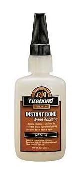 4 each: Titebond Instant Bond Medium (6211)