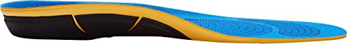Palmilha de gel KEEN Utility K-30 para suporte de arco neutro em botas de trabalho, Azul, Small