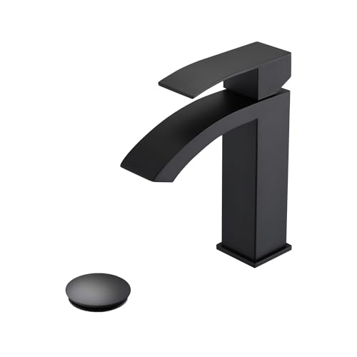 Robinet de lavabo cascade QTANZIQI idéal pour créer une ambiance spa dans votre salle de bains