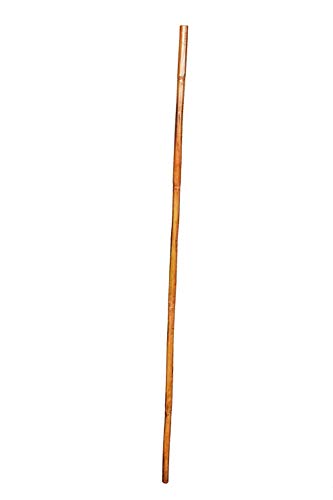 ROSEFINCH Gym Wooden Stick for Weight Loss & Exercise - Bamboo Cane Yoga Stick for Self Defence, Martial Arts & Karate - Multicolor Pack Of 1