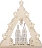 Rudolphs Schatzkiste Lichterspitze Kölner Dom LED-Beleuchtung Natur...