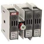Abb Os30Faj12 Disconnect Switch, Fused, 30A, 3P, 600Vac, Base/Din Rail Mount #TOP28