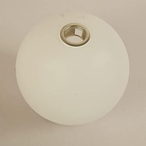 BAODEN Lighting Glass Shade for Modern Pendant Light Wall Lamp Globe Shape White Frosted Diameter 4.72" Cover