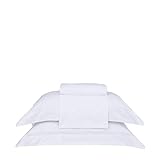 Buddemeyer Jogo de Cama Casal Cetim 300 Fios Bud Vision New Colors II 100% Algodão Penteado Branco 4 peças