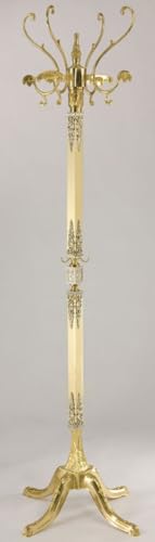 Casa Padrino Luxus Barock Garderobenständer Gold/Cremefarben/Silber 40 x...