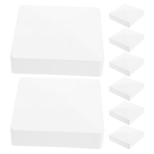Protectores resistentes de postes CHILDWEET con diseño plano contra lluvia y viento fuerte