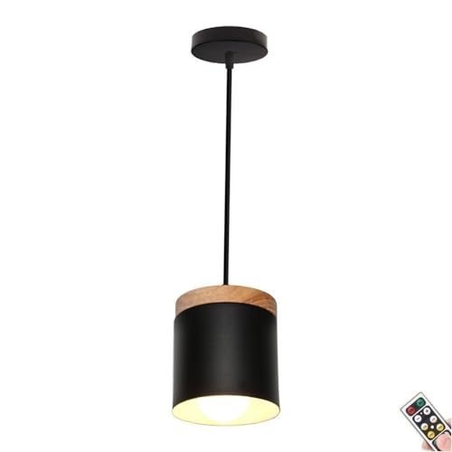 Luminaire suspendu sans fil rechargeable et autonome à télécommande LED