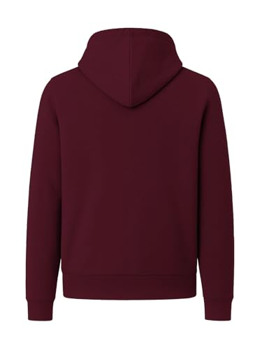 Image of ADRO Men's Regular Fit Zip-Up Hoodie for man | 320 GSM Cotton Poly Fleece Zipper Sweatshirt with Soft Fabric & Printed Hoodies