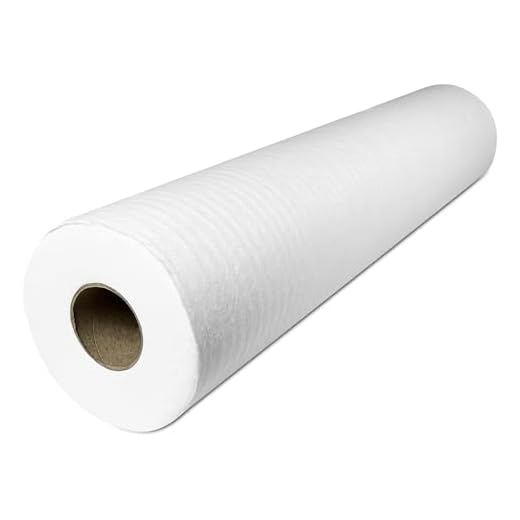 Papel Camilla Spunlace (60 cm x 40 m) | Rollo Papel Camilla Masaje Tejido no Tejido (1 Rollo)