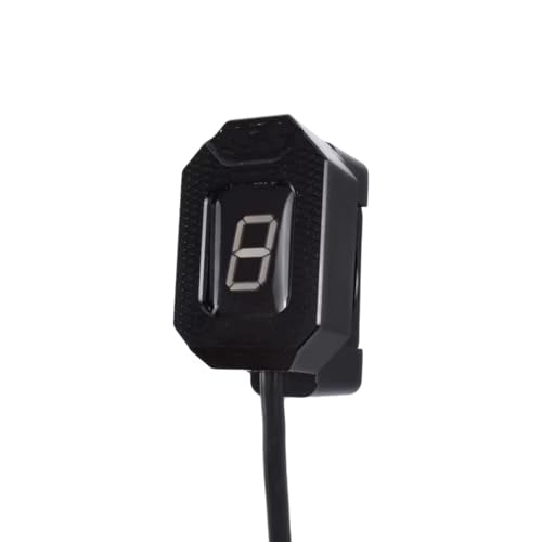 Indicador Cambio Para CB650F 2014 2015 2016 2017 2018 Para CB650R 2019 2020 Indicador De Marcha De Motocicleta Nivel 1 A 6 Medidor Marcha Digital Indicador Cambio Marcha Motocicleta(Blue with Shell)