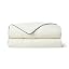 Snow Ivory With Navy Trim