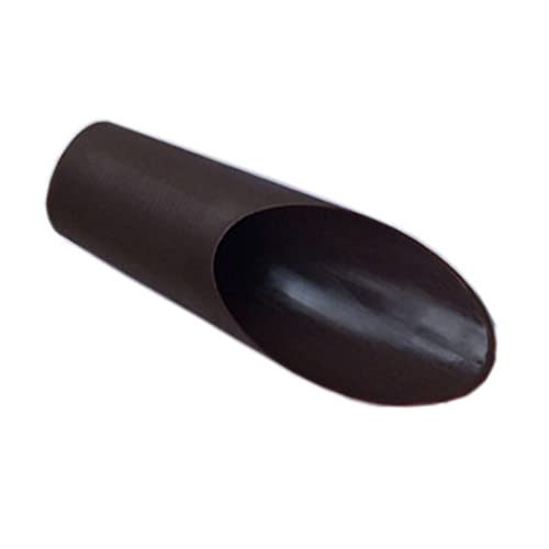 Screst Durable Suelo Pala Pala Cuchara Taza Bonsai jardín Herramienta Limpieza Cepillo bucketplastic jardín Pala Taza Espada jardín Herramientas 17.5x5.5cm marrón Cover