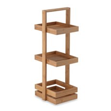 Spacesaver 3 Tier Bamboo Caddy