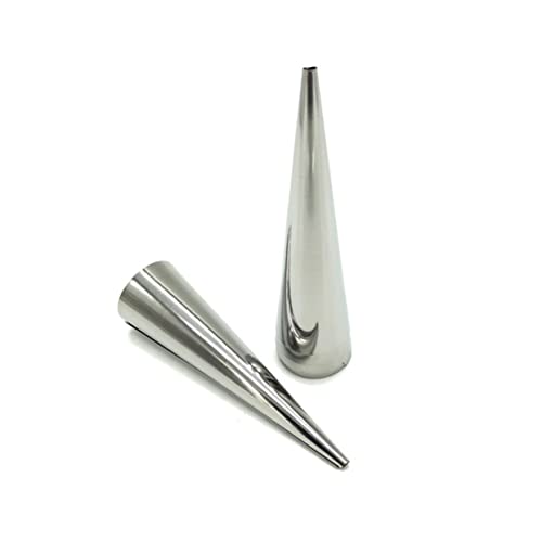 MAGICLULU 36piezas Moldes Para Hornear Unidades Acero Inoxidable Croissants y Tartas Grande