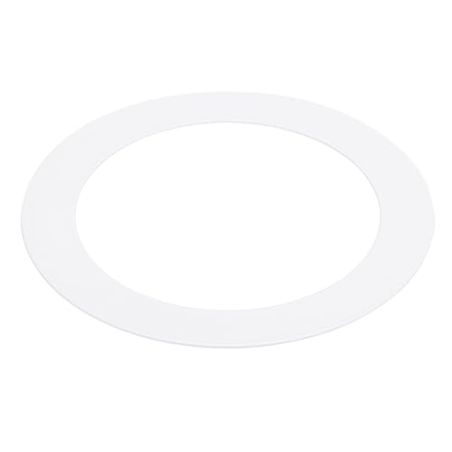 PATIKIL 6.3 ID 8.58 OD Tonto Anillos para Empotrada Luz Blanca Tonto Metal Adorno Anillo Iluminación Accesorio para Techo Pared Empotrado Lata Focos