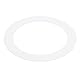 PATIKIL 6.3 ID 8.58 AD Goof Ringe für Einbau Licht Weiß Goof Metall Trimmen Ring Beleuchtung Leuchte für Decken Wand Einbau Einbaulampen