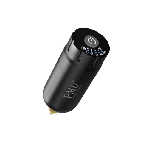 Grande Capacità: l'alimentatore ricaricabile da 1300 mAh dura circa 6 ore a 8V, questo a seconda dell'uso individuale e della macchinetta per tatuaggi