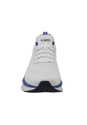 K-Swiss Melrose Tubes LITE Herren Sneaker Sport Laufschuh 04494-143 Weiss, Schuhgröße:47 EU – Ansicht 4