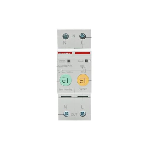 Compteur de consommation d'énergie 1P 2P pour sécuriser la maison connectée