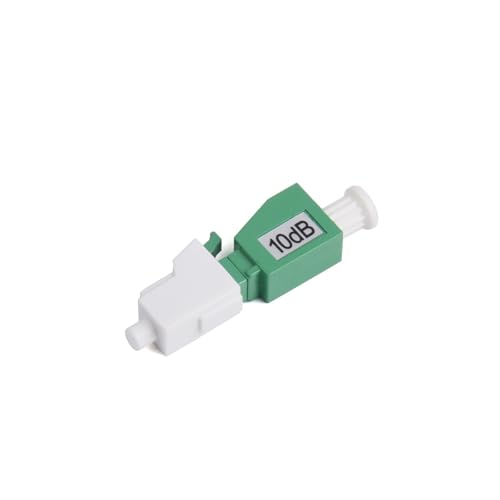 Atténuateur fibre optique LC 10dB mâle femelle réduisant la saturation réseau
