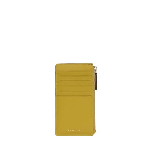 Porte-monnaie en cuir avec fermeture éclair pour femme Radley London portefeuille ocre M