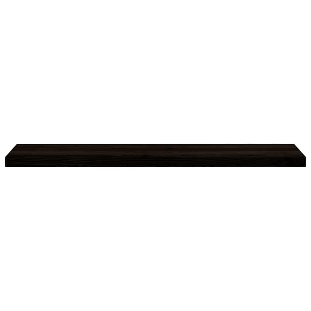 Stopnie schodowe 16 sztuk 120x25x2 cm lite drewno dębowe brązowo-czarne