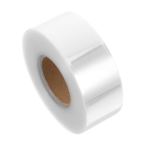 FUNOMOCYA 1 Rolle Transparente Etikettenschutzfolien