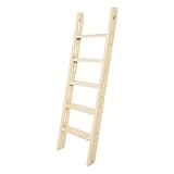 fvscgjmwp Durable bunk Bed Ladder, Universal Space-Saving RV Ladder