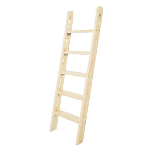 fvscgjmwp Durable bunk Bed Ladder, Universal Space-Saving RV Ladder